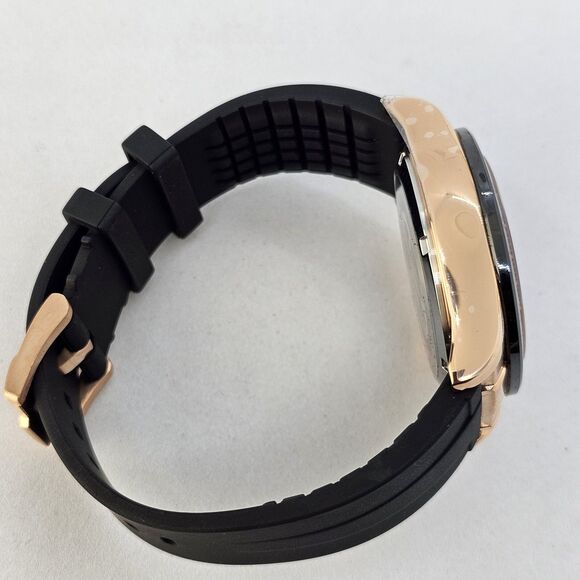 Pagani Design Watch Men's 40MM Gold Dial Black Plastic Red Orange Canvas Bands - Picture 13 of 16